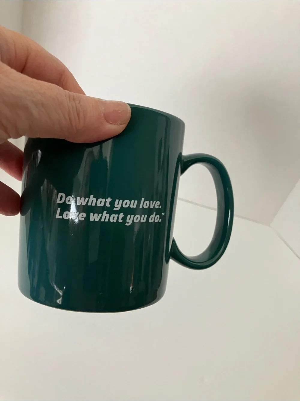 Life Is Good Dark Green 'Good Catch' Fish Coffee Mug